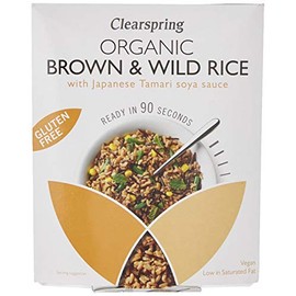 Clearspring Organic Gluten Free 90sec Brown & Wild Rice