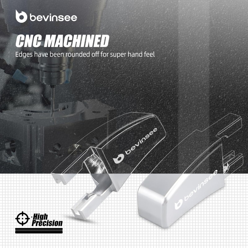 Bevinsee 2pcs Seat Release Lever Knob Latch Handle Left &