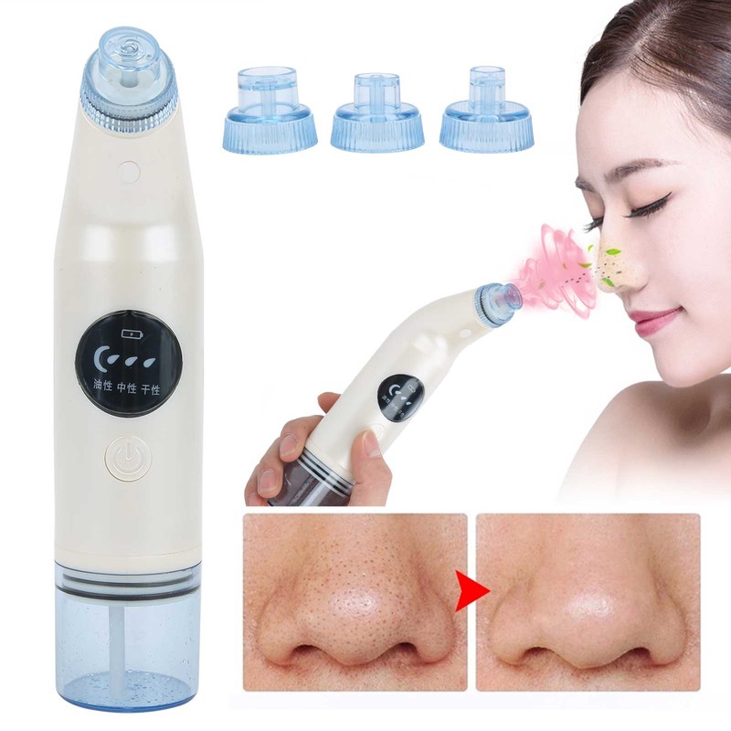 Vacuum Blackhead Removal Electric Pore Cleaner Blackhead Extractor Tool Face
