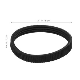 ARTIBETTER Planer Drive Belt Fitting 2pcs High Strength Rubber Belts for Electric Planer Planer Accessories