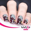 Whats Up Nails - B004 Seductive Lace Stamping Plate for