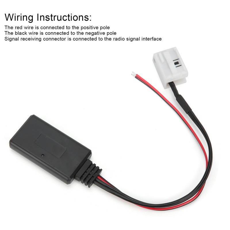 Bluetooth AUX-IN Cable Audio Music Receiver Adapter for RCD110 RCD210