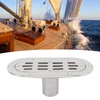 Marine Floor Drain, 7.48x3.54in Boat Floor Deck Drain, 316 Stainless