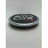 MSW By OZ Matte Black/Red Logo Snap In Wheel Center