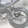 Xitomer Rear Chain Guard for Motorcycle, Black Aluminum, Fit for