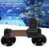 Plastic Black Aquarium Carbon Dioxide Refiner Precision Ceramic Tube Fish