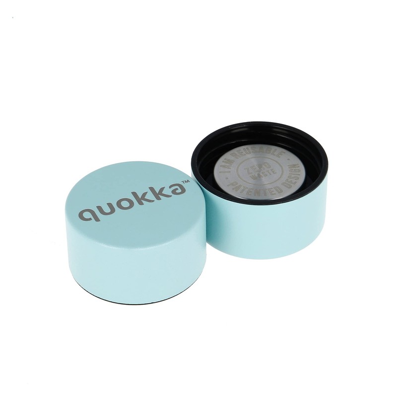 Quokka Solid Cool Grey Powder Stainless Steel Bottle, 630 ml,