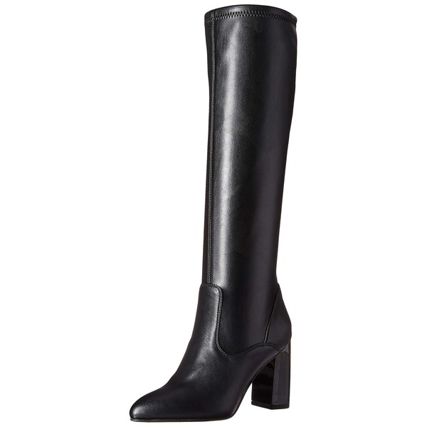 Franco Sarto Womens Katherine Pointed Toe Knee High Boots Black