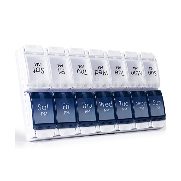 CSTDE CSTDE Weekly Pill Box Organiser, Large Pill Organiser 2
