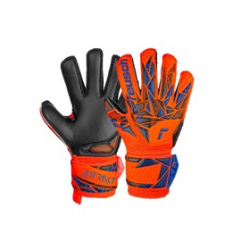 Reusch Attrakt Silver Junior Children's Goalkeeper Gloves with Expanse Cut and Ultimate Grip, 6