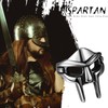 Flongo - Classic Men's Ring Helmet Rings with Spartan Mask