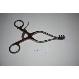 JACK INSTRUMENT 1 PC WEITLANER RETRACTOR 6.5" 3X4 TEETH SHARP