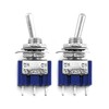 QWORK® Mini Switch Set of 30, 10 x Mini Toggle