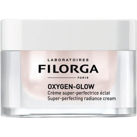 Oxygen-Glow Super-Perfecting Radiance Crema Diaria para la Piel, Tratamiento Hidratante con un Impulso Hidratante de Ácido Hialurónico y Enzimas Desintoxicantes para una Cara Impecable