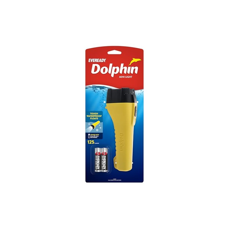 Eveready Dolphin Mini Light - Linterna LED Flotadora Resistente al