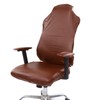 Gaming Chair Covers Comprehensive Protection Stretchable Comfortable Waterproof Black PU