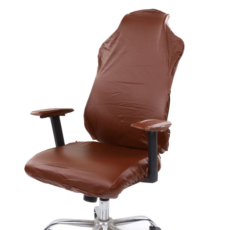 Gaming Chair Covers Comprehensive Protection Stretchable Comfortable Waterproof Black PU