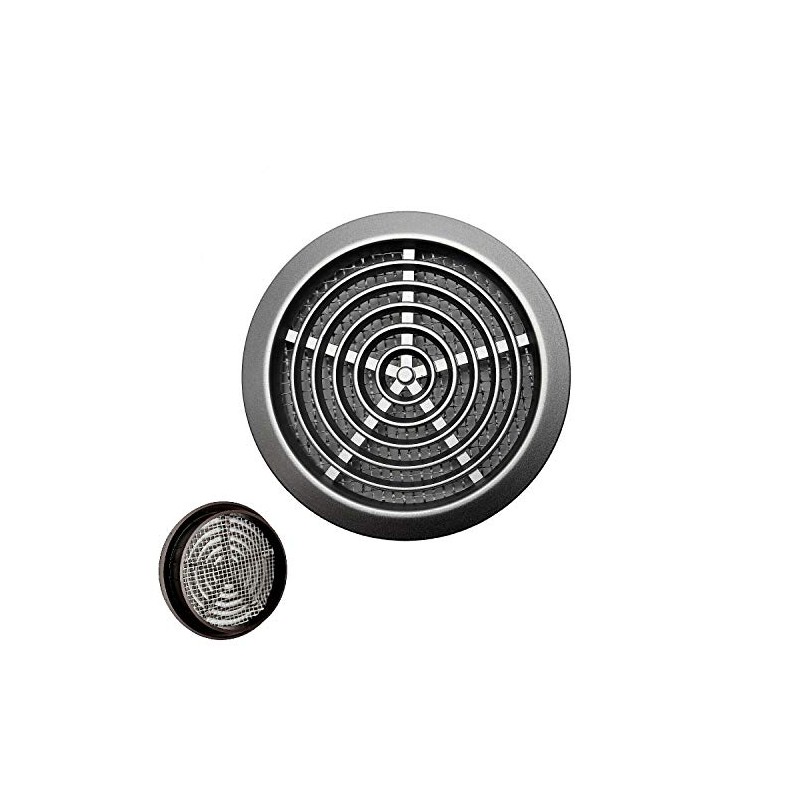 Cotarba Satin 80 mm 3.14" Circle Air Vent Grille Round