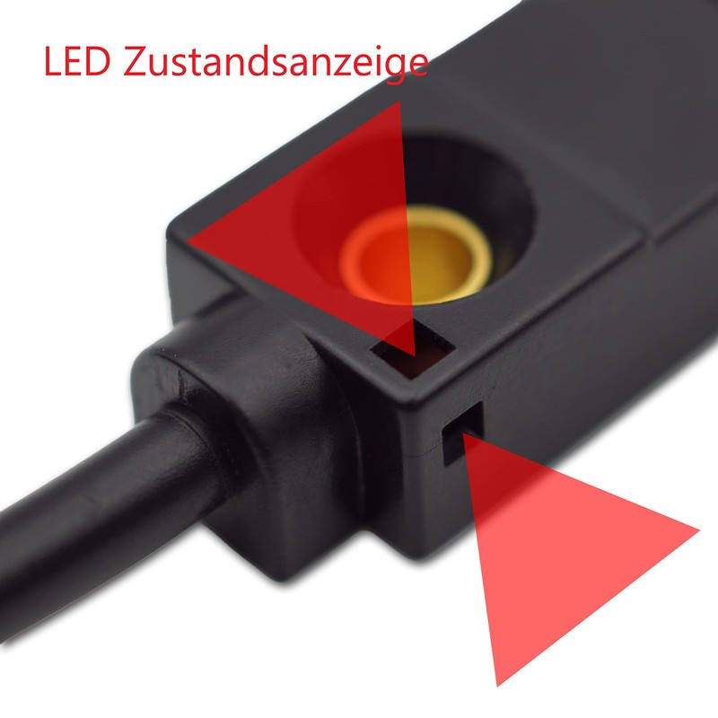 Inductive Sensor PNP NC Compact Design IP65 3 mm Inductive