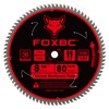 FOXBC 8-1/4 Inch Metal Cutting Table Saw Blade 80-Tooth TCG