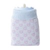 Cute Hot Water Bottle Soft Fleece Plush Transparent PVC Heating