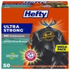 Hefty Hefty Ultra Strong 30 Gallon Trash Bags, Large Trash