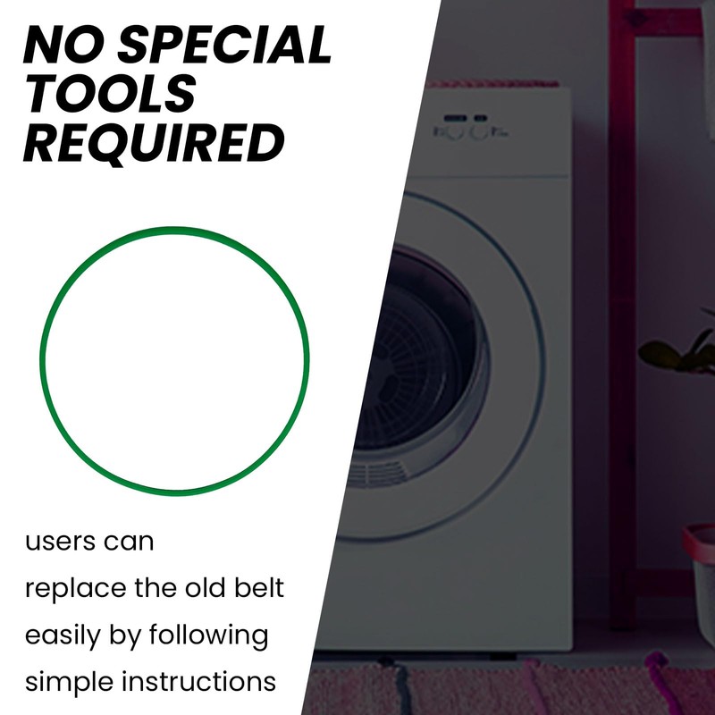 Compatible Fan Belt for Euhomy CD-6 & CD-7 Mini Dryer,