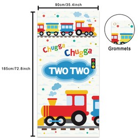 Happy Bithday Banner TrainTwo