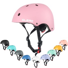 Glerc Warrior Kids Bike Helmet, Medium, Pink, 3-16 Years, Unisex, Multi-purpose, Portable & Breathable, Safe & Reliable, Lightweight & Easy to Clean