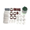 COHEALI 222Pcs Electric Grinding Tools Set Complete Accessory Kit with