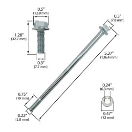 Automotive Authority LLC Oil Pan Bolt Kit for All GM Chevy 1997-2014 LS Series Engines & Vortec