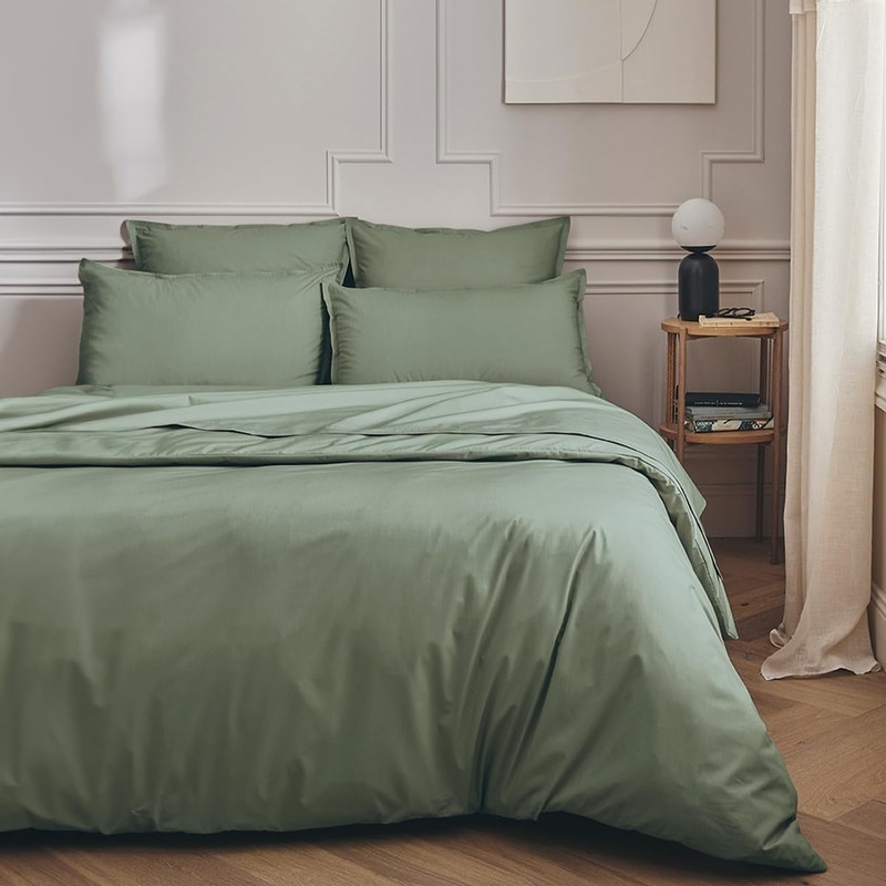 Premiere Sage Fitted Sheet 80 x 200 cm Essix