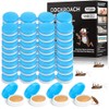 64 Pack Cockroach Gel, Upgraded Indoor Roach Gel Fast-Acting &