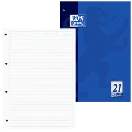 Oxford 100050343 Blocks and Lines 21 – A4, 50 Sheets/90 g/m² 4 Holes