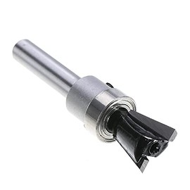​1/4 Inch Shank Dovetail Router Bit Woodworking Router Tools Carbide Floor Cleaning Router Bit Silver