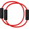 Seenelling Barre Double Tube Red Resistance Band Exercise Tubes for