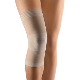 Bort Two-Pull Knee Support Leg Knee Bandage Stabilising Skin-Coloured XXL