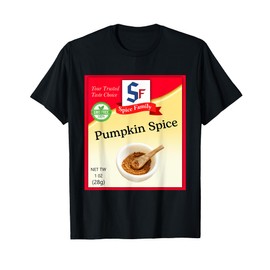 Pumpkin Spice Condiment Costume Holiday Spice Costumes T-Shirt