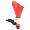 Engine Oil Funnel with Adjustable Fixed Bracket Drip Free Filling