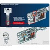 ABUS BS01 Bravus 2000 Double Cylinder Security Lock With 6