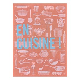 Le Jacquard Francais - Tea Towel - En Cuisine Poppy