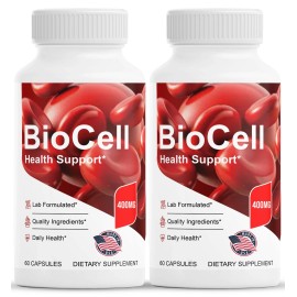 (2 Pack) BioCell Blood Health Support Bio Cell Glycogen Vitamin