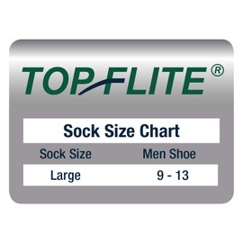 Top Flite Men's Coolmax Seamless Sport Comfort Tab Low Cut Socks 3 Pair Pack, White/Grey, Large