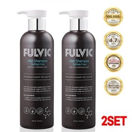 [2개세트] 풀빅 헤어 설페이트 프리 탈모완화 헤어케어 샴푸 2개, 샴푸 - 500ml X 2개