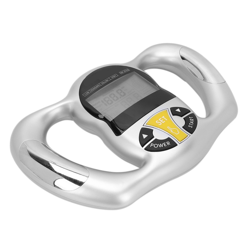 Handheld Body Fat Measuring Instrument BMI Meter Fat Analyzer Monitor