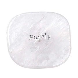 LUCAS Vision Stone (Crystal), Flower of Life (Purify Purify / Bright Shine), Meditation, Yoga, Mindfulness, Mini Pouch Included