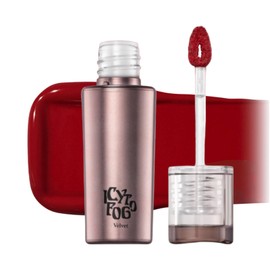 BLACK ROUGE Icy to Fog Velvet Lip Potion, Korean Beauty, Blendable Matte Lip Tint (FV06 Maroon Plum, 3 grams)