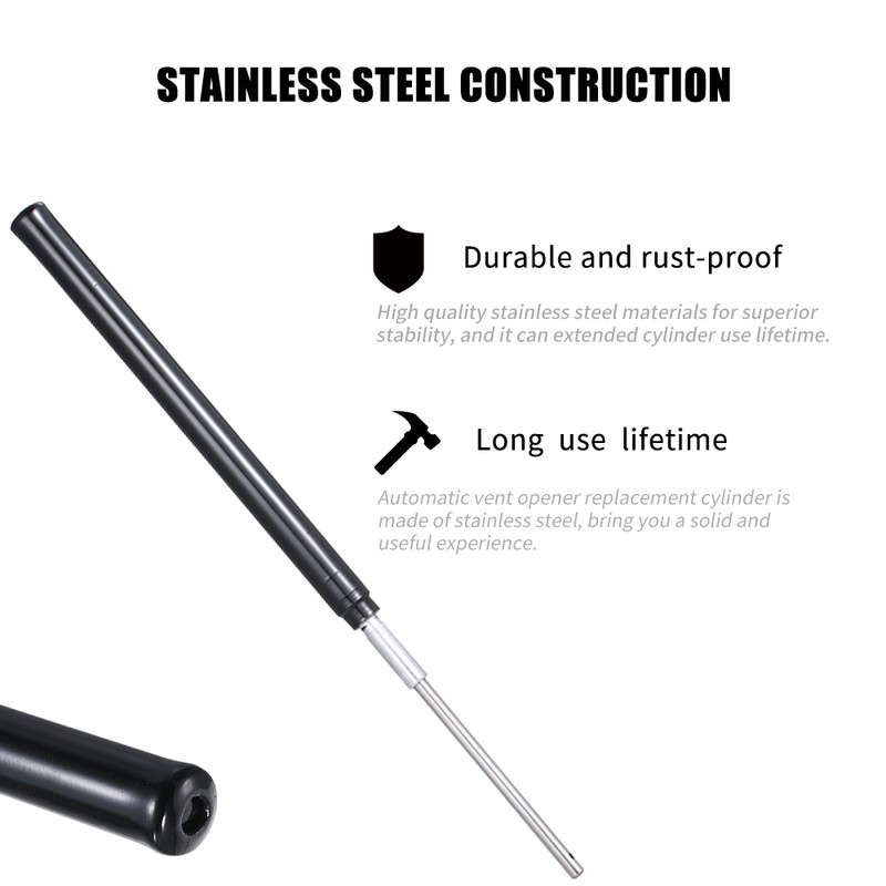 Automatic Vent Opener Cylinder Standard Stainless Steel Cylinder Greenhouse Windows