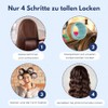 PONIK'S PROFESSIONAL - Haarrollen Lockenwickler, Lockenwickler Selbsthaftend Set, Haar Roller