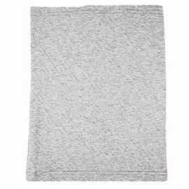 Edge City Neck Warmer, Organic Cotton, Women's, Men's, Scarf, UV Protection, Made in Japan (92/D Gray Heathered Color, Light Gray)